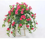 Artificial Morning Glory Vines, Silk Blend, 66 cm, 2 Pieces, view 3