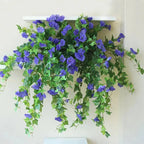 Artificial Morning Glory Vines, Silk Blend, 66 cm, 2 Pieces, view 5