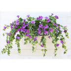 Artificial Morning Glory Vines, Silk Blend, 66 cm, 2 Pieces, view 7