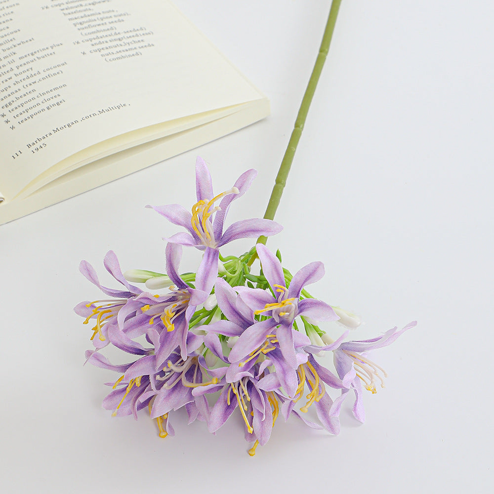 Artificial Orchid Bouquet Lilac Magenta | High & Bury