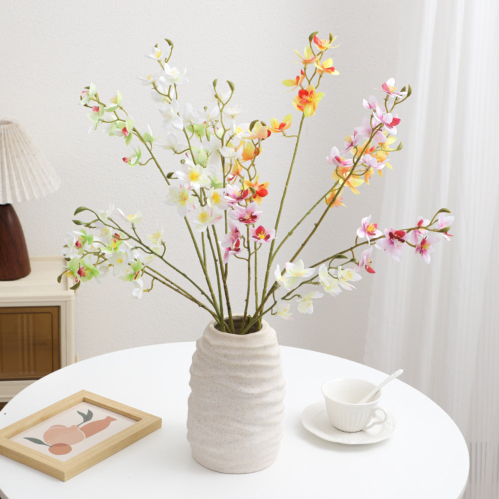 Artificial Orchid Bouquet Molded Plastic | High & Bury
