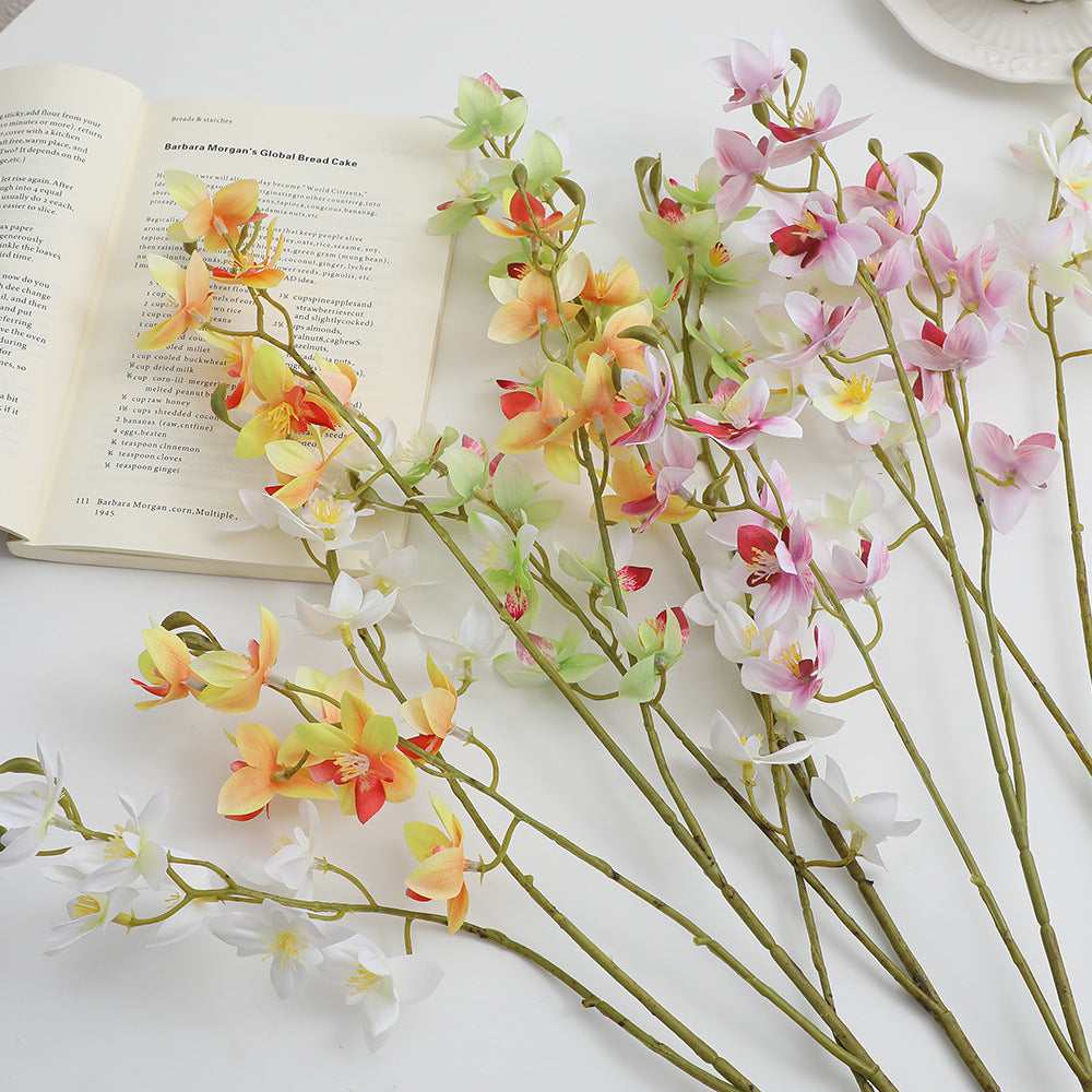 Artificial Orchid Bouquet Molded Plastic | High & Bury