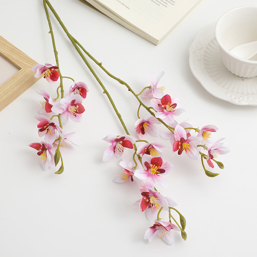 Artificial Orchid Bouquet Molded Plastic | High & Bury