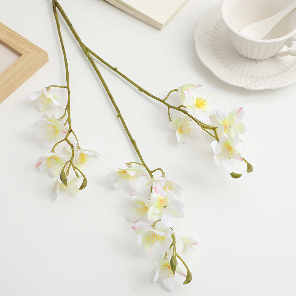 Artificial Orchid Bouquet Molded Plastic | High & Bury