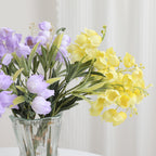 Artificial Orchid Bouquet White Lilac | High & Bury