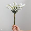 Artificial Orchid Bouquet White Lilac | High & Bury
