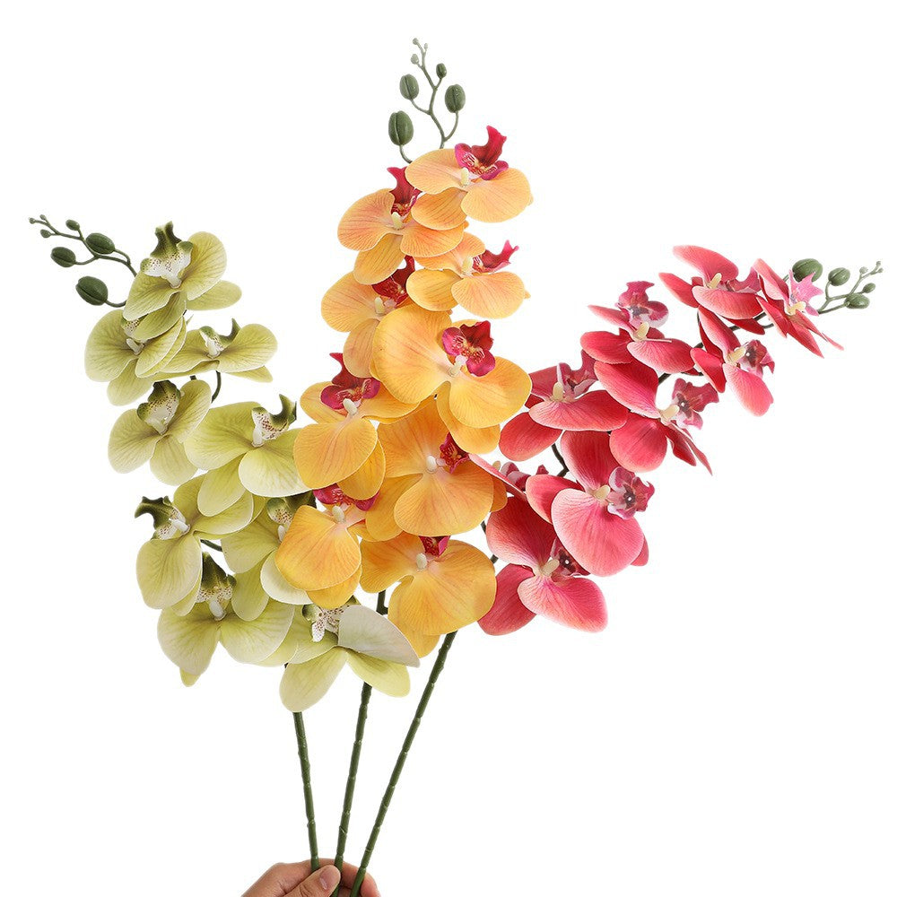 Artificial Orchid Bouquet with Elegant Blooms | High & Bury
