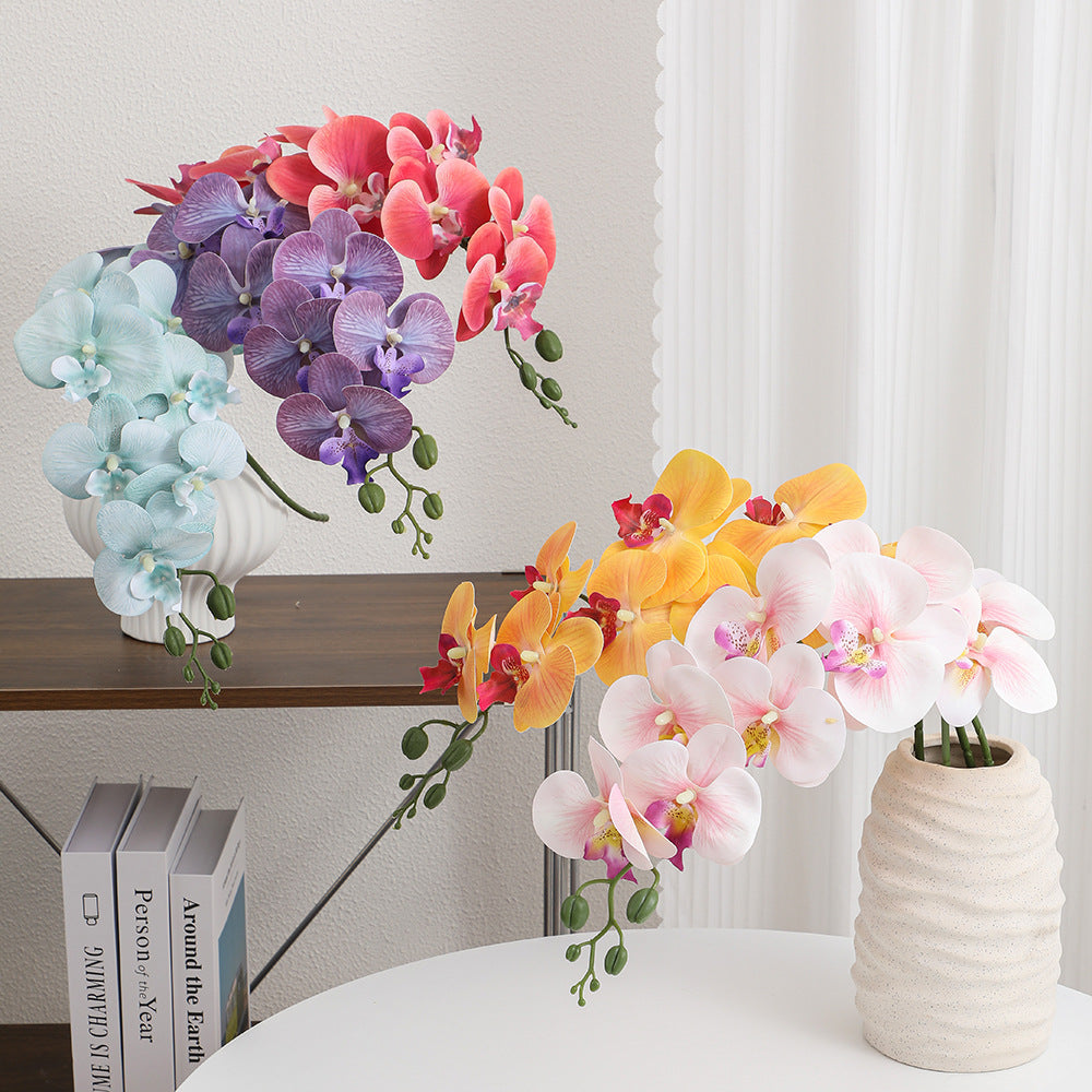 Artificial Orchid Bouquet with Elegant Blooms | High & Bury