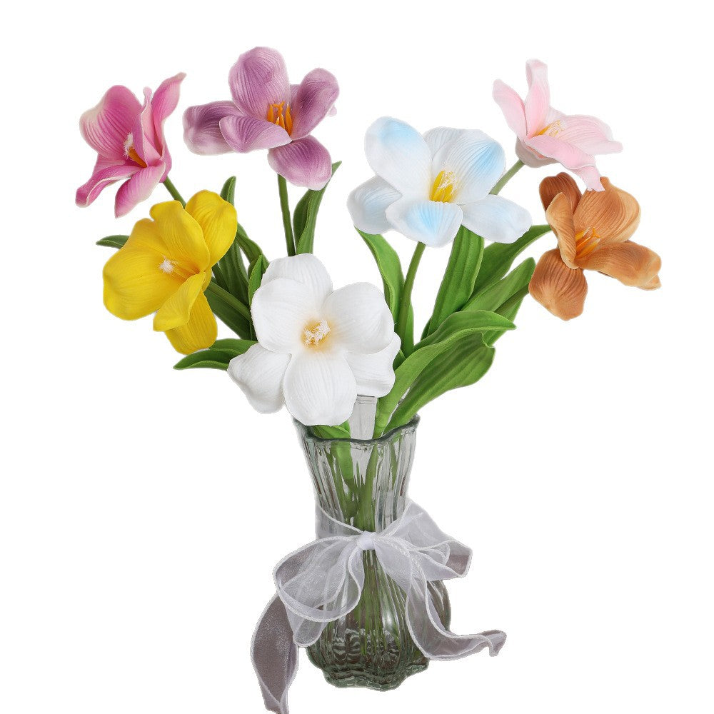 Artificial Orchid Flower Branch with Realistic Details | High & Bury