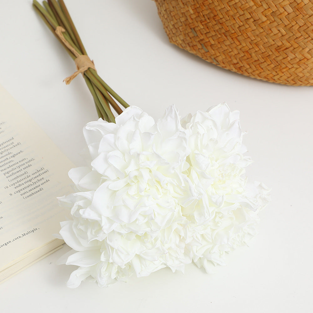 Artificial Peony Bouquet Pink Lilac | High & Bury