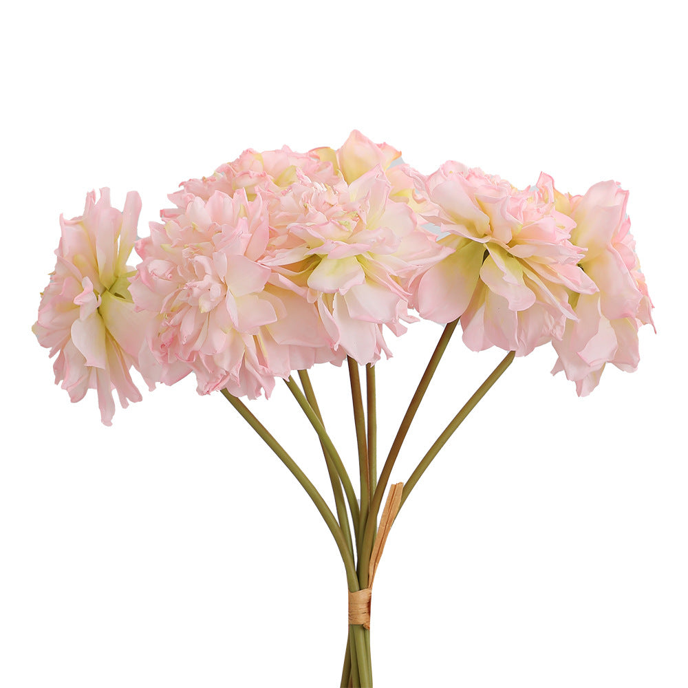 Artificial Peony Bouquet Pink Lilac | High & Bury