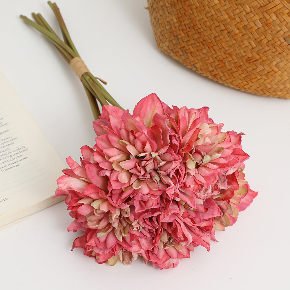 Artificial Peony Bouquet Pink Lilac | High & Bury
