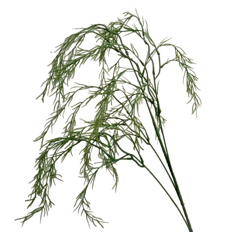 Artificial Plant Grass Green Bellflowers-White | High & Bury