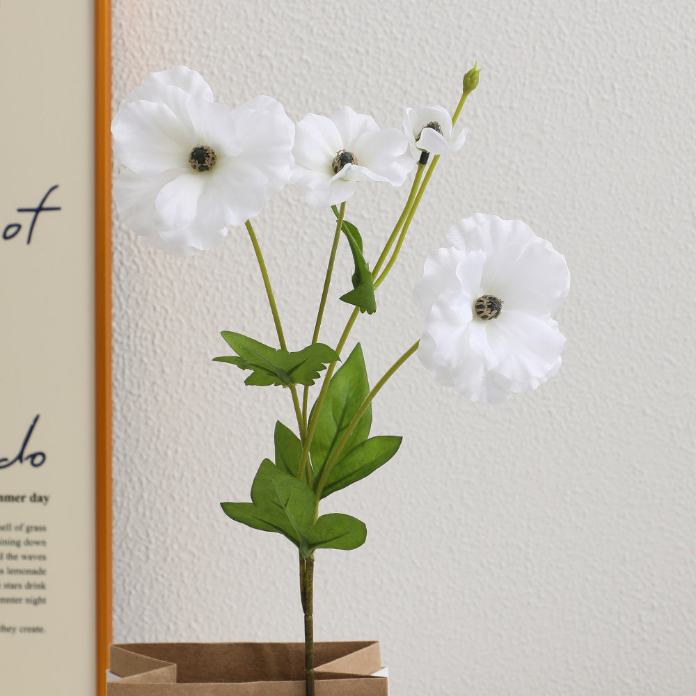 Artificial Poppy Flower Bouquet | High & Bury