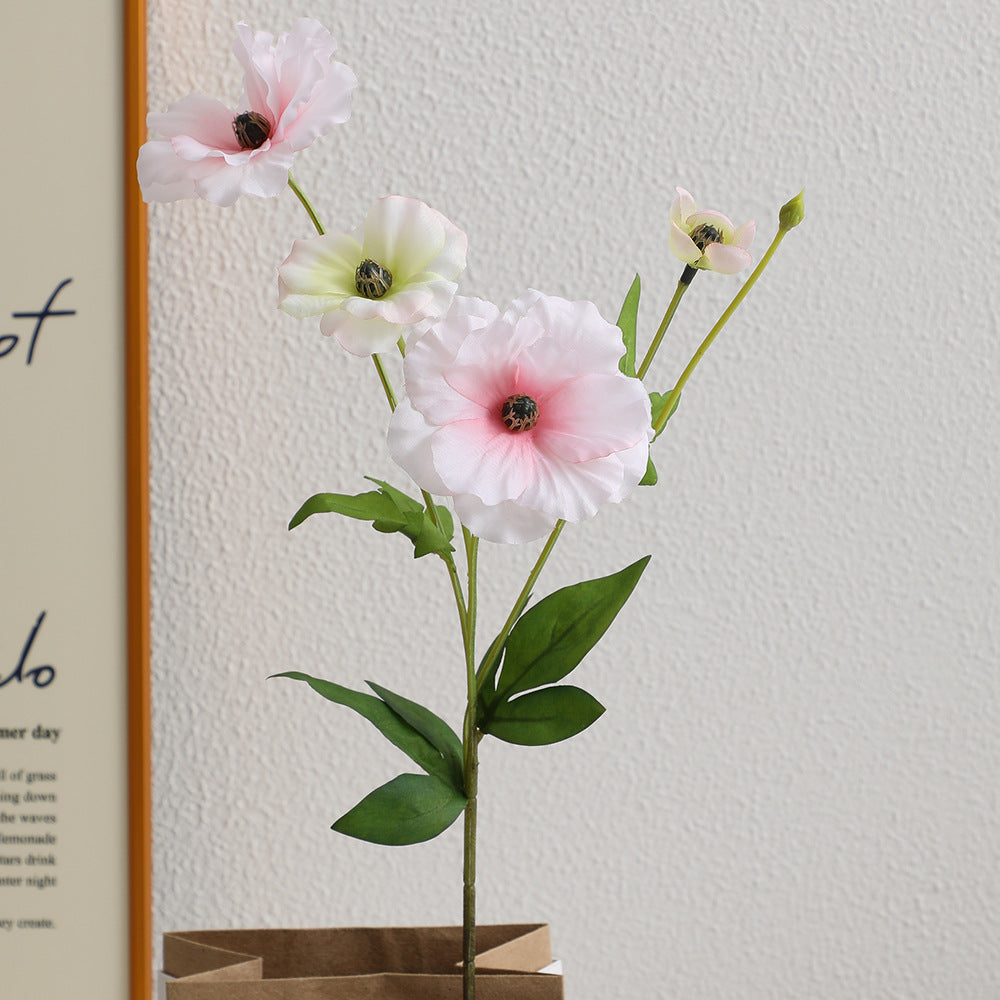Artificial Poppy Flower Bouquet | High & Bury
