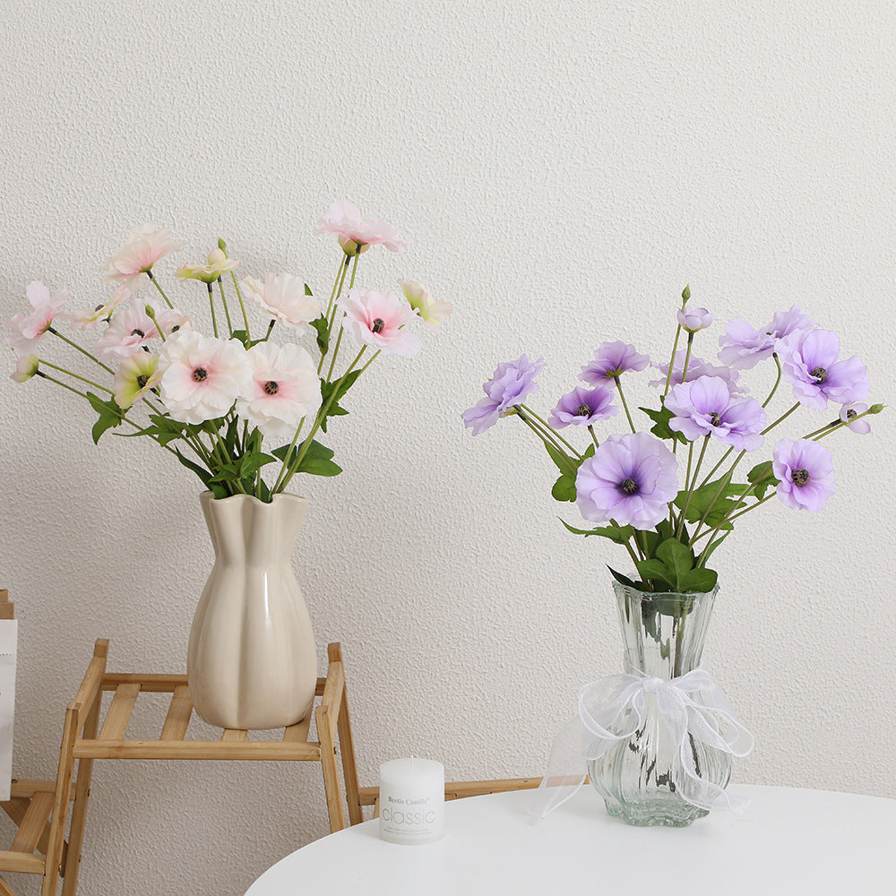 Artificial Poppy Flower Bouquet | High & Bury