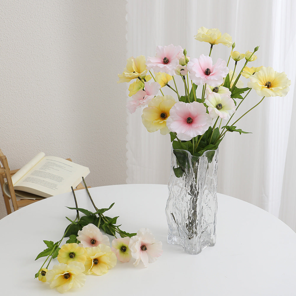Artificial Poppy Flower Bouquet | High & Bury