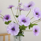 Artificial Poppy Flower Bouquet | High & Bury