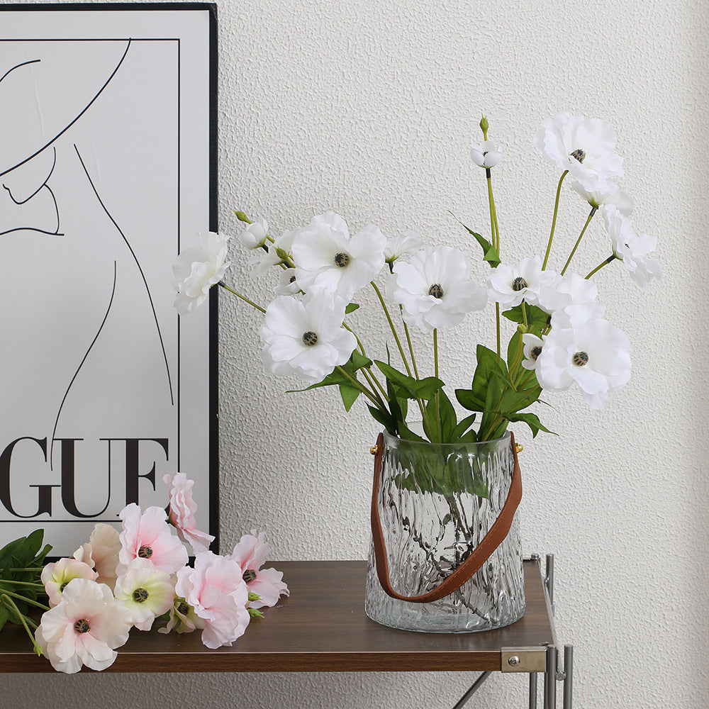 Artificial Poppy Flower Bouquet | High & Bury