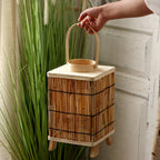 Artificial Rattan Lantern | High & Bury