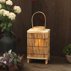 Artificial Rattan Lantern | High & Bury