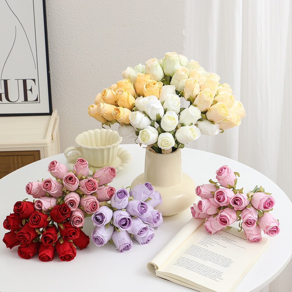 Artificial Rose Bouquet with Fine Details | High & Bury