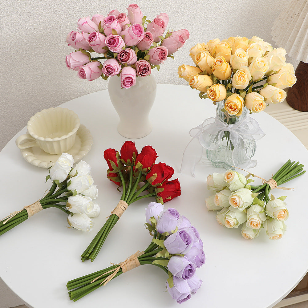 Artificial Rose Bouquet with Fine Details | High & Bury