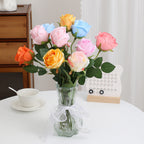 Artificial Rose Branch with Realistic Appearance | High & Bury