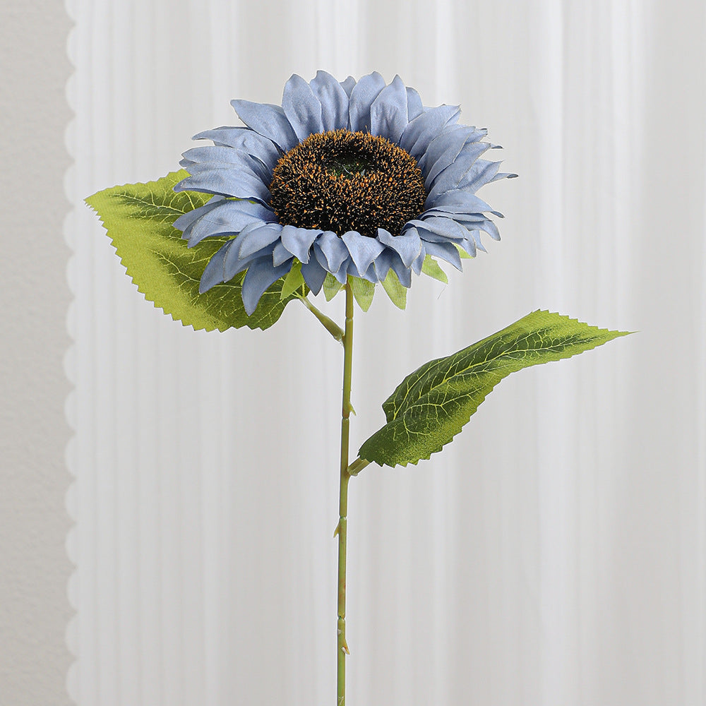 Artificial Sunflower Yellow Blue | High & Bury