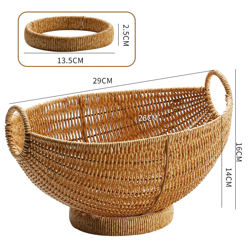 Artisan Handwoven Storage Basket | High & Bury