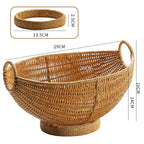 Artisan Handwoven Storage Basket | High & Bury