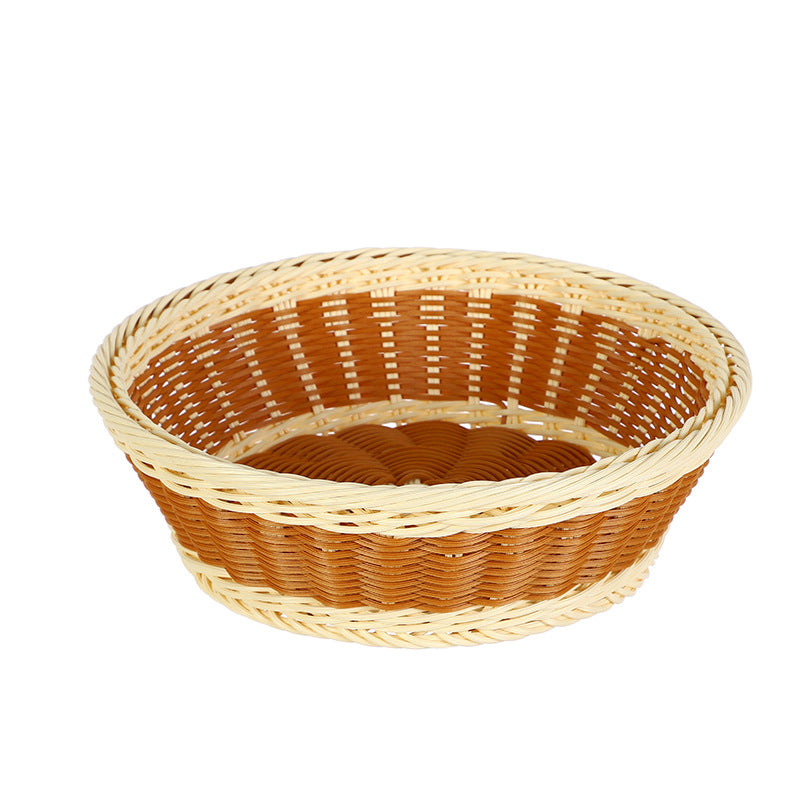 Artisan Woven Serving Bowl | High & Bury