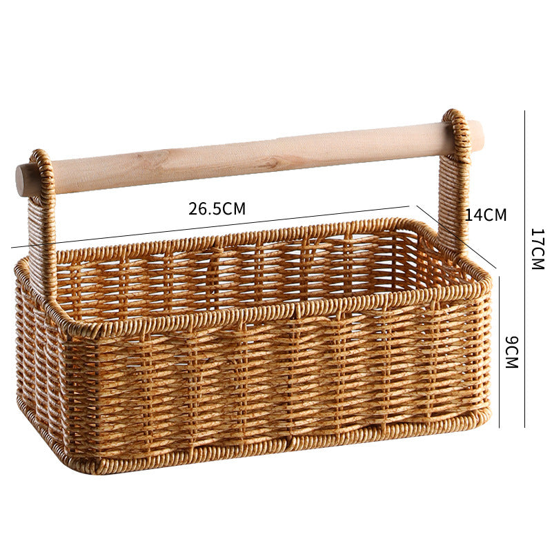 Artisan Woven Storage Basket Large | High & Bury