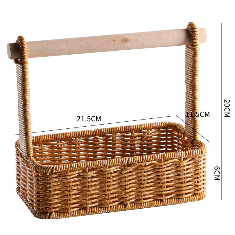 Artisan Woven Storage Basket Large | High & Bury