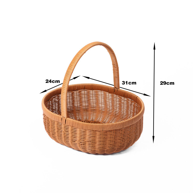 Artisan Woven Utility Basket | High & Bury