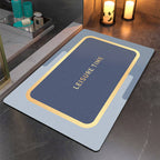 Artistic Abstract Bathroom Mat | High & Bury