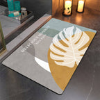 Artistic Abstract Bathroom Mat | High & Bury