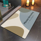 Artistic Abstract Bathroom Mat | High & Bury
