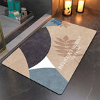 Artistic Abstract Bathroom Mat | High & Bury