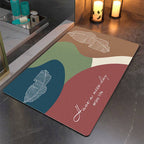 Artistic Abstract Bathroom Mat | High & Bury
