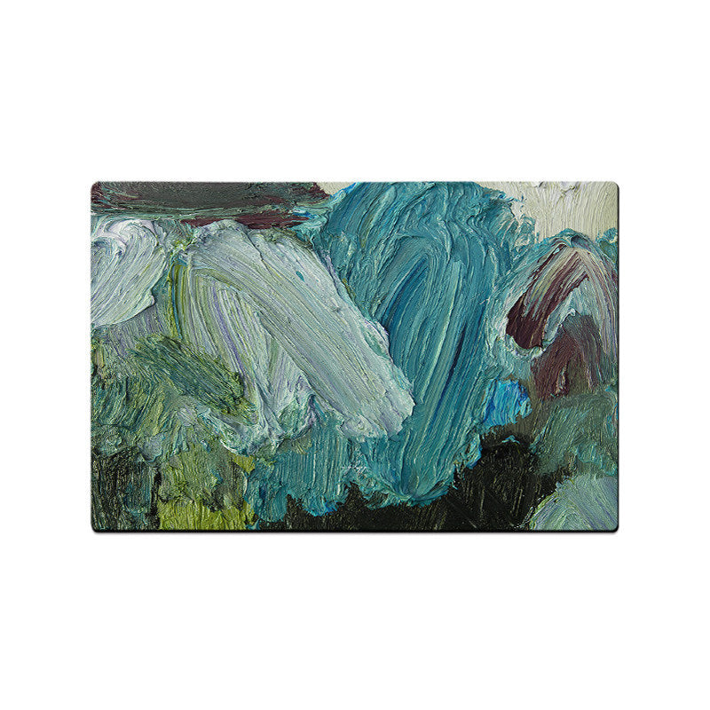 Artistic Abstract Decorative Area Mat | High & Bury