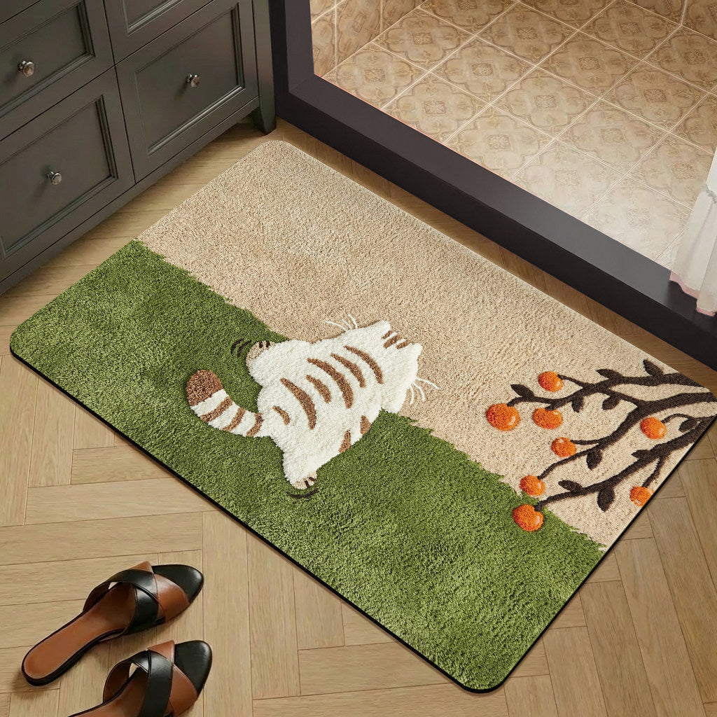 Artistic Abstract Themed Area Rug | High & Bury