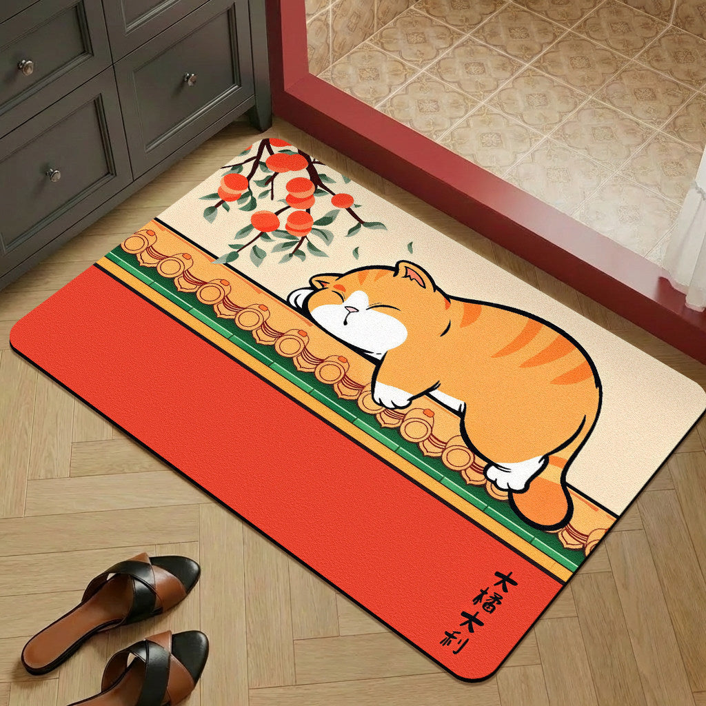 Artistic Abstract Themed Area Rug | High & Bury