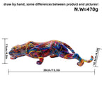 Artistic and Colorful Animal Figure in Panther Shape | High & Bury