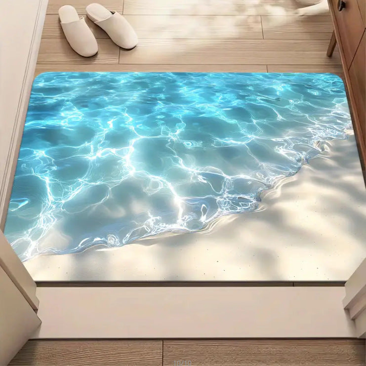 Artistic Area Rug Soft Textile Glass | High & Bury