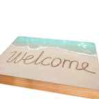 Artistic Area Rug Soft Textile Glass | High & Bury