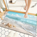 Artistic Area Rug Soft Textile Glass | High & Bury