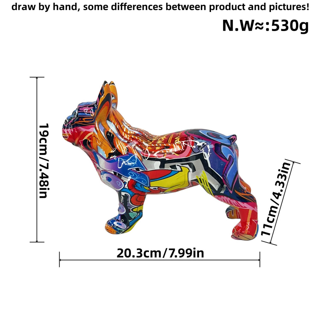 Artistic Bulldog Sculpture | High & Bury