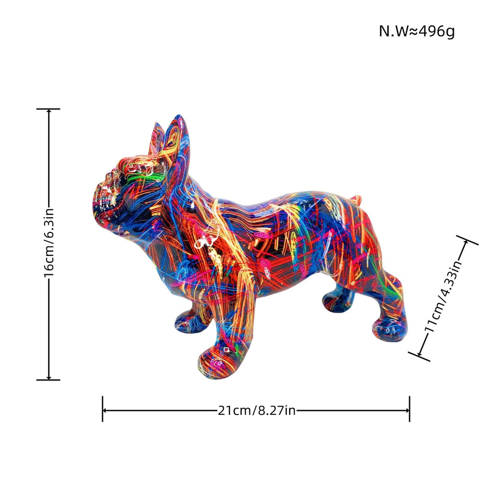 Artistic Bulldog Sculpture | High & Bury
