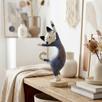 Artistic Cat Figurine in Vibrant Design | High & Bury
